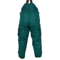 Pantalon à bretelles thermique militaire autrichien d'origine, isolé par temps froid, vert