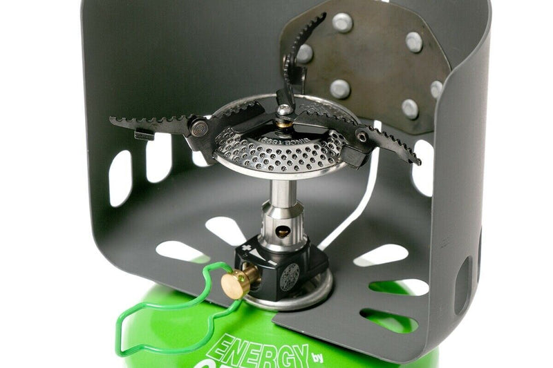 Système de cuisson OPTIMUS ELECTRA FE Réchaud à gaz Camping Randonnée Brûleur à bois Poêle extérieure