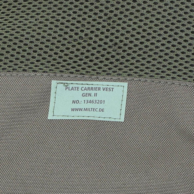 Gilet tactique de combat modulaire MIL-TEC GEN II Olive