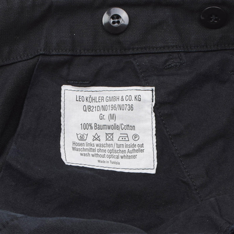 Bermuda militaire Leo Kohler, short de randonnée longueur genou, noir