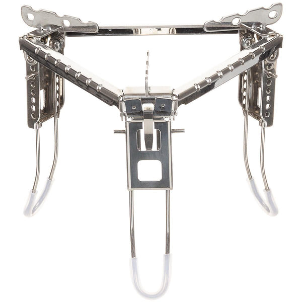 Support de pot de feu de camp MFH 3 pieds trépied de barbecue de cuisine extérieur réglable et léger