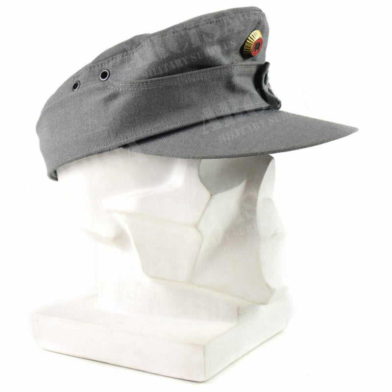 Casquette de montagne originale de l'armée allemande Gebirgsjäger chapeau militaire gris