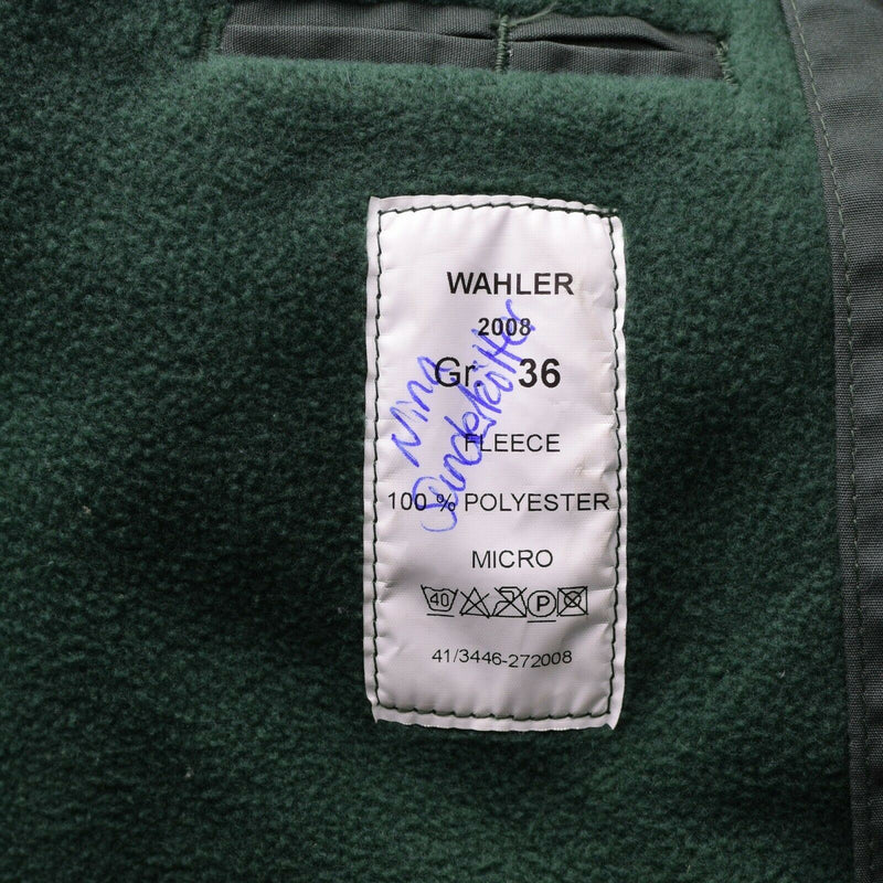 Véritable veste de police allemande GoreTex verte imperméable BGS Parka Border Guard