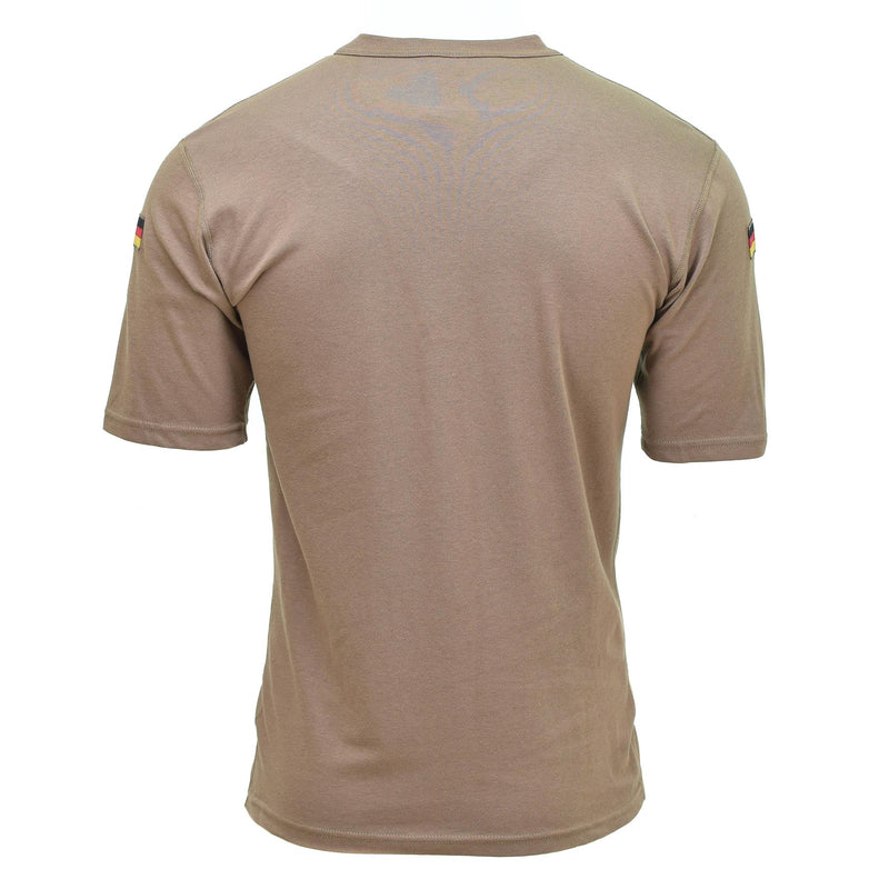 T-shirts militaires Leo Kohler, uniformes de troupes de l'armée, couche de base, sous-vêtements, kaki