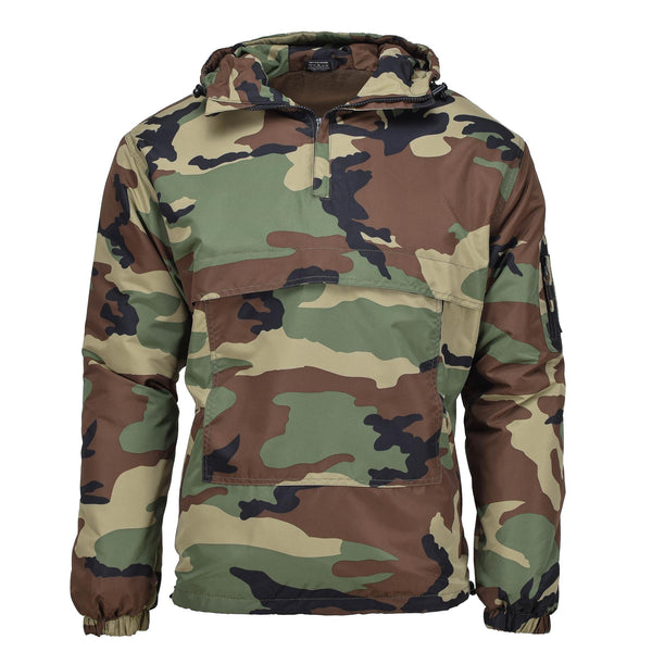 Veste de combat militaire allemande MIL-TEC coupe-vent d'hiver avec capuche doublée NEUF