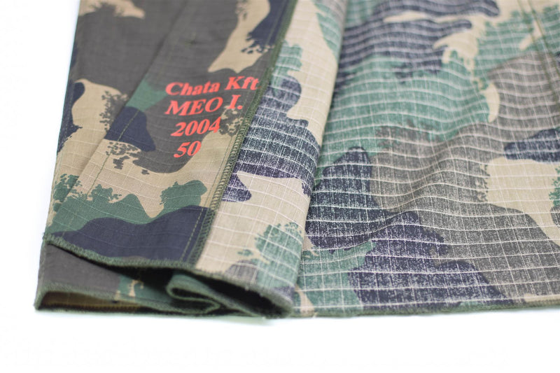 Véritable chemise de l'armée hongroise m90 camouflage 4 couleurs à manches longues militaire NEUF