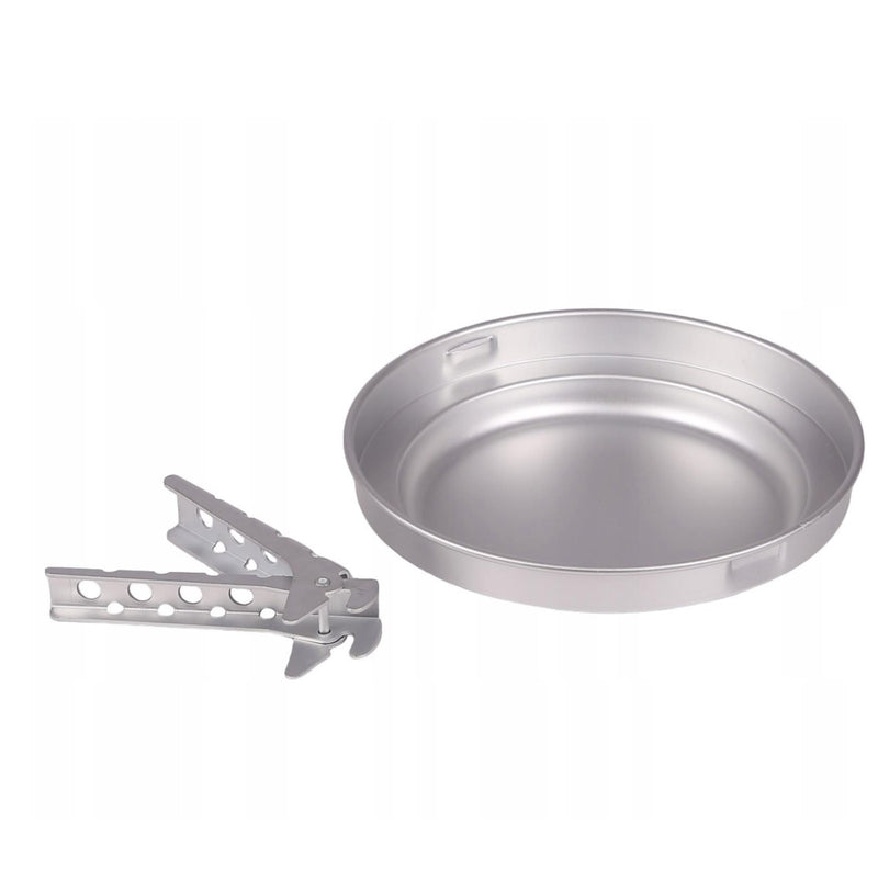 Ensemble de cuisinière en aluminium MIL-TEC, ustensiles de cuisine de randonnée, casserole de camping compacte, bol