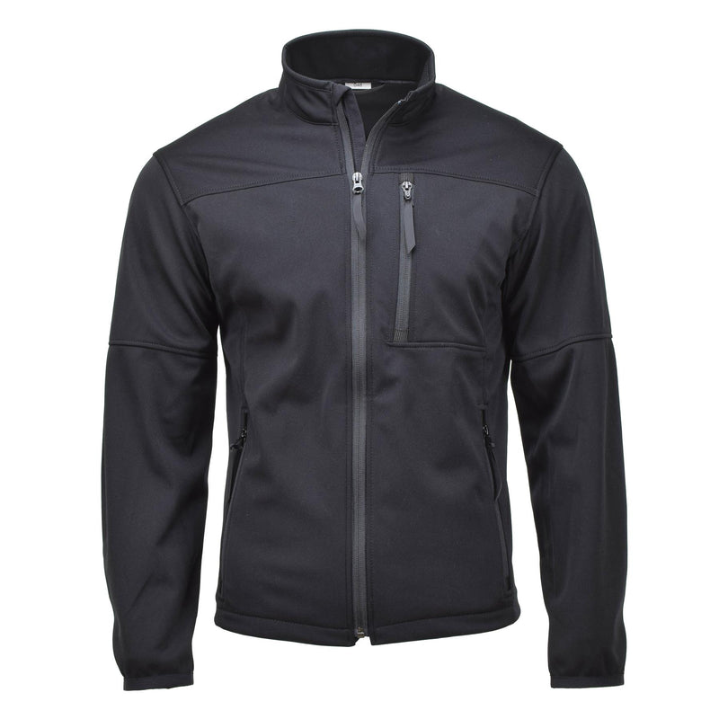 Veste coupe-vent style militaire coupe-vent membrane gore-tex imperméable noire