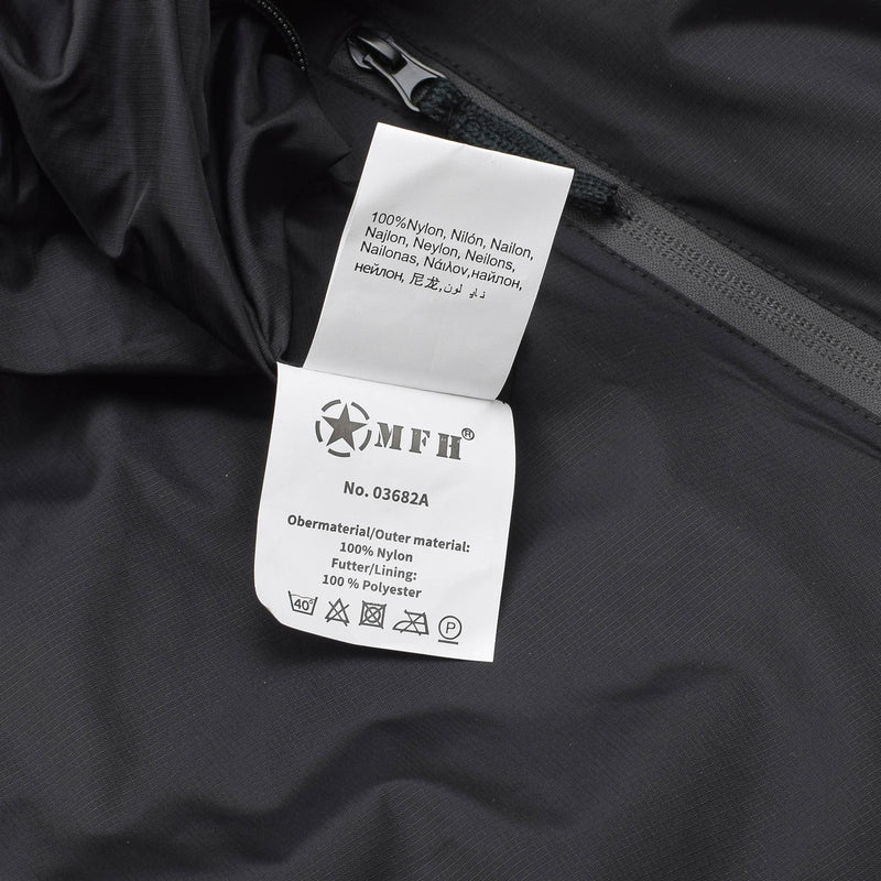 Veste thermique de marque MFH, vêtement de sport léger à capuche, veste de sport Anorak, NEUF