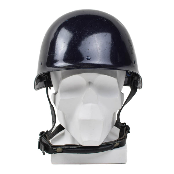 Véritable casque tactique militaire français MP Blue F1 équipement de combat vintage NEUF
