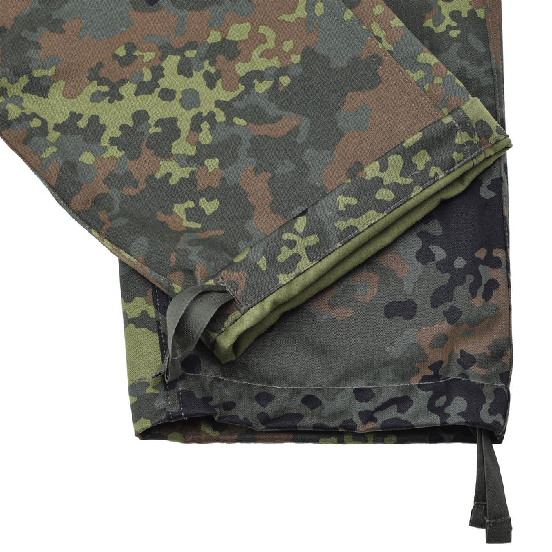 Pantalon BDU Leo Kohler Pantalon de paintball tactique de terrain camouflage flecktarn de la Bundeswehr