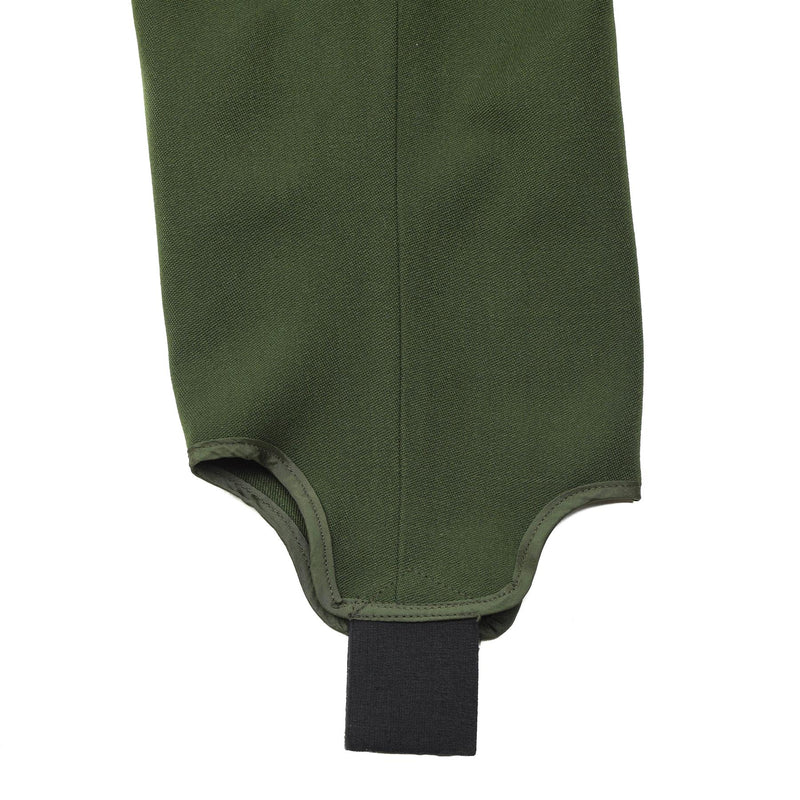 Pantalon militaire suédois d'origine, pantalon vert à plis sur le devant, pantalon à étriers NEUF