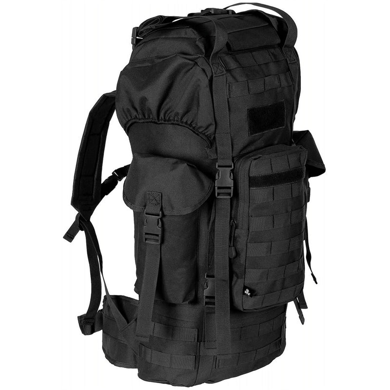 Sac à dos tactique de combat de l'armée BW de marque MFH Molle 65L sac de terrain en aluminium pour tige NEUF