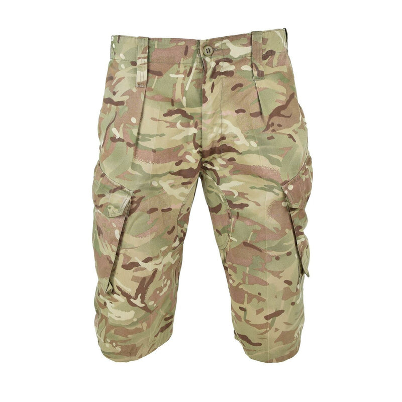 Véritable short de combat militaire MTP camouflage de l'armée britannique, bermuda militaire