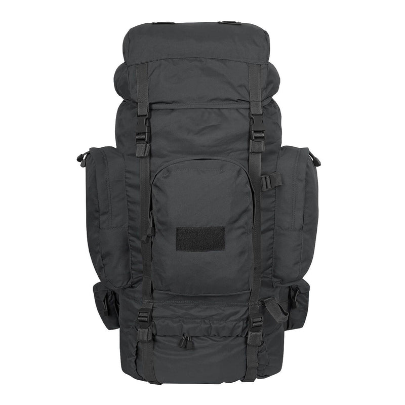 Sac à dos tactique MIL-TEC RECOM pour randonnée, trekking, grande taille, 88 L, noir