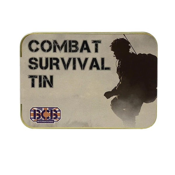 Kit de survie d'urgence de base BCB Combat Survival Tin pour bushcraft en plein air