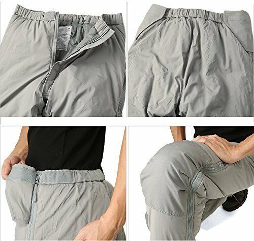 Pantalon thermique de l'armée américaine Gris Pantalon grand froid ECW GEN III softie US