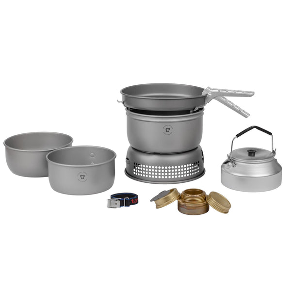 Ensemble de réchaud compact en aluminium léger Trangia pour la cuisine, le camping et l'extérieur