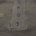 Pull alpin militaire autrichien original en tricot renforcé respirant