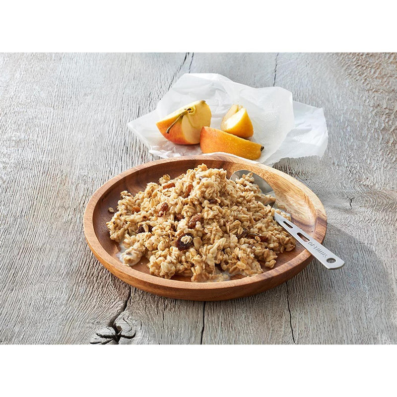 Repas de petit-déjeuner Trek'N Eat Muesli suisse au lait Nourriture de camping déshydratée