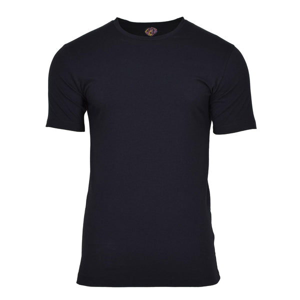 T-shirts tactiques noirs militaires néerlandais originaux Coolmax à séchage rapide NEUF