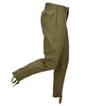 Pantalon de travail sur le terrain de l'armée roumaine originale Poignets à cordon réglables Olive