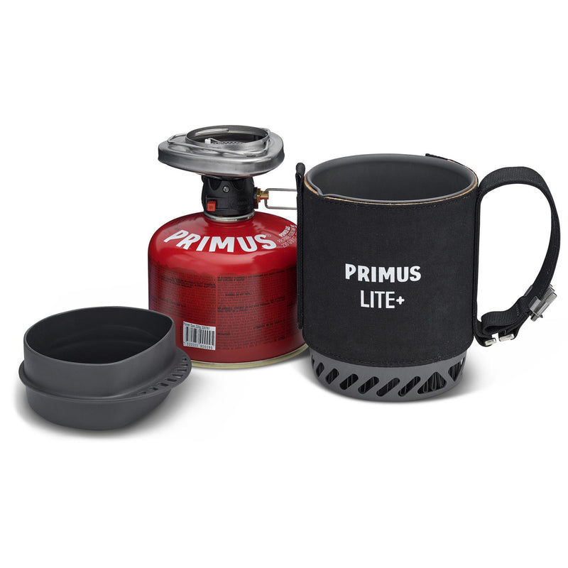 Réchaud léger Primus Lite Plus Stove, ensemble de cuisine pour randonnée, camping, chauffage des aliments