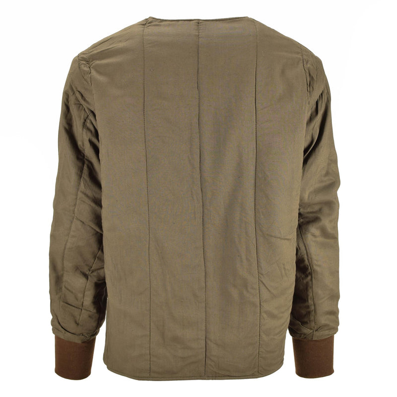 Veste matelassée authentique de l'armée tchèque M60, doublure thermique, surplus militaire, NEUF