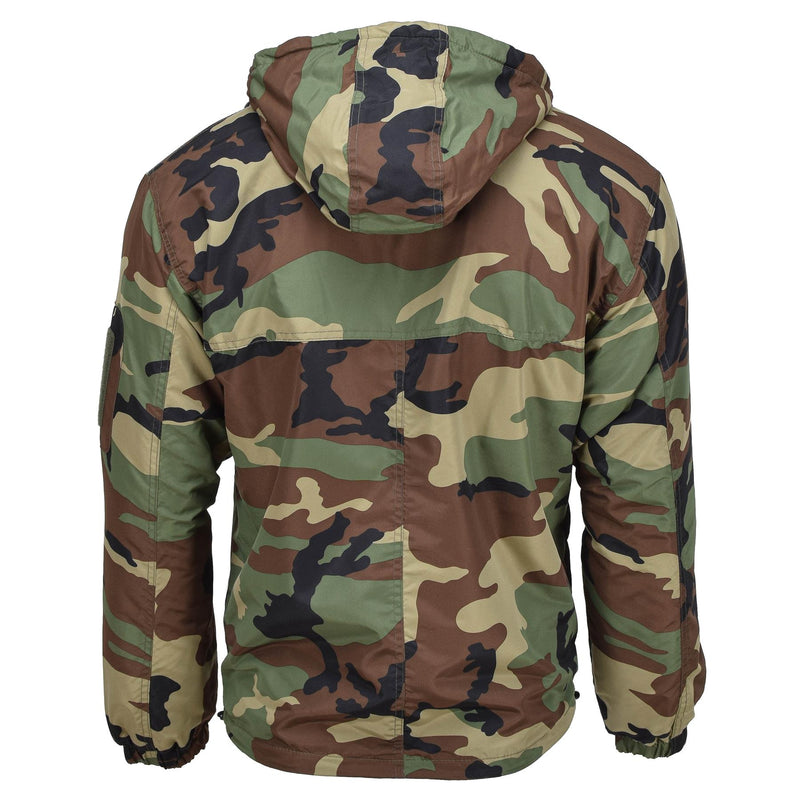 Veste de combat militaire allemande MIL-TEC coupe-vent d'hiver avec capuche doublée NEUF