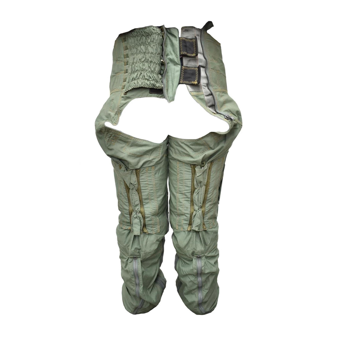 Pantalon de vol anti-G à couverture complète de l'armée britannique d'origine vert olive