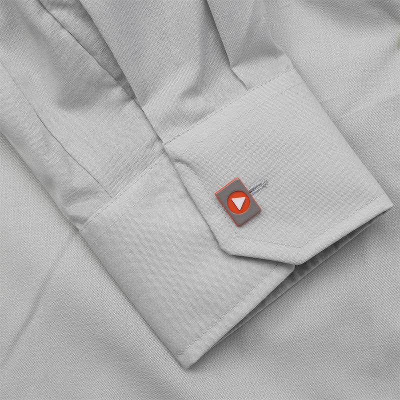 Chemises classiques originales de l'armée autrichienne, uniforme léger à manches longues, gris, NEUF