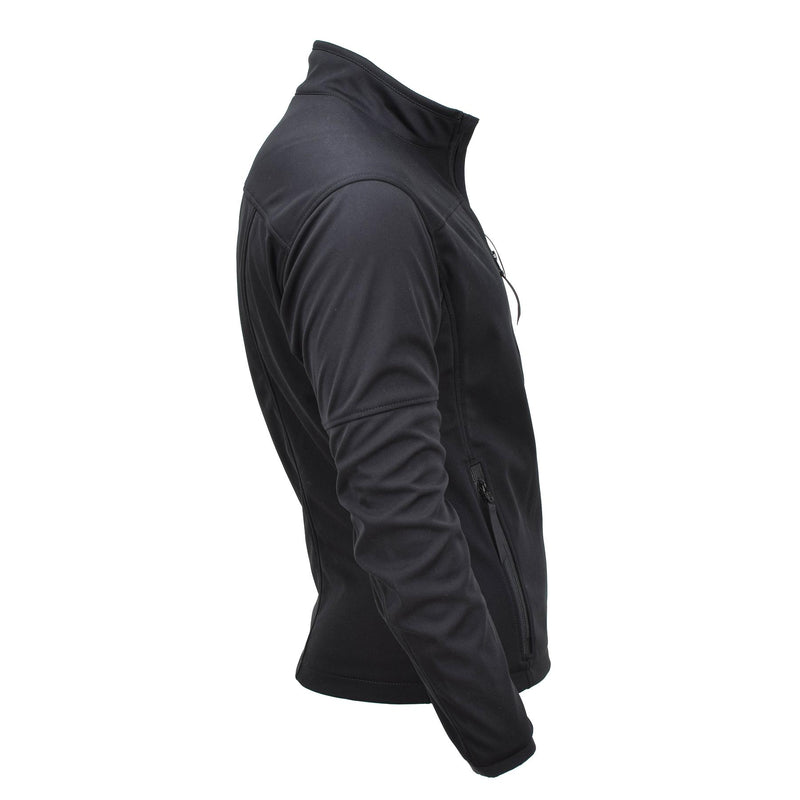 Veste coupe-vent style militaire coupe-vent membrane gore-tex imperméable noire