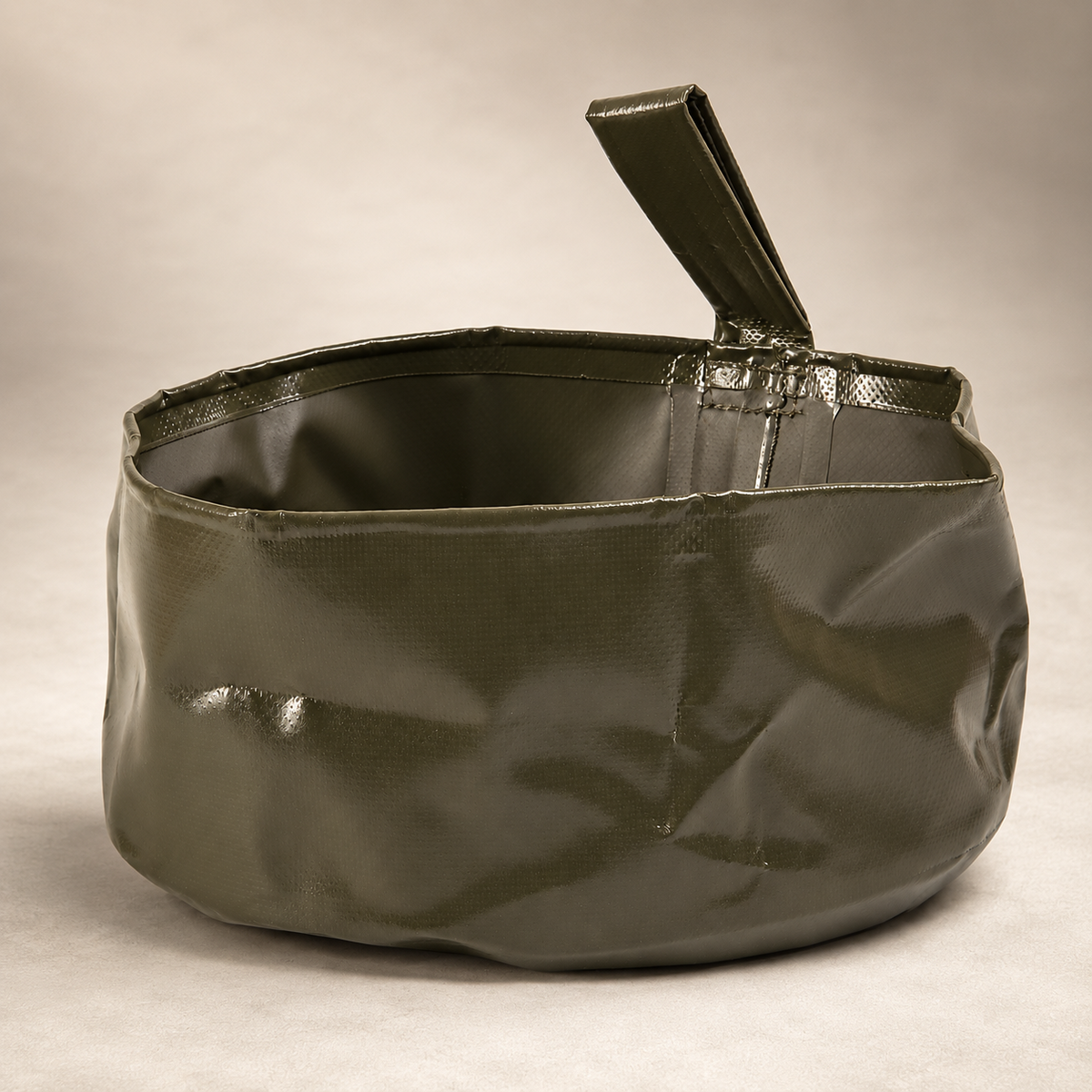 Mil-Tec Lavabo Pliable en PVC 5L Camping Randonnée Extérieur Bol Pliable Olive