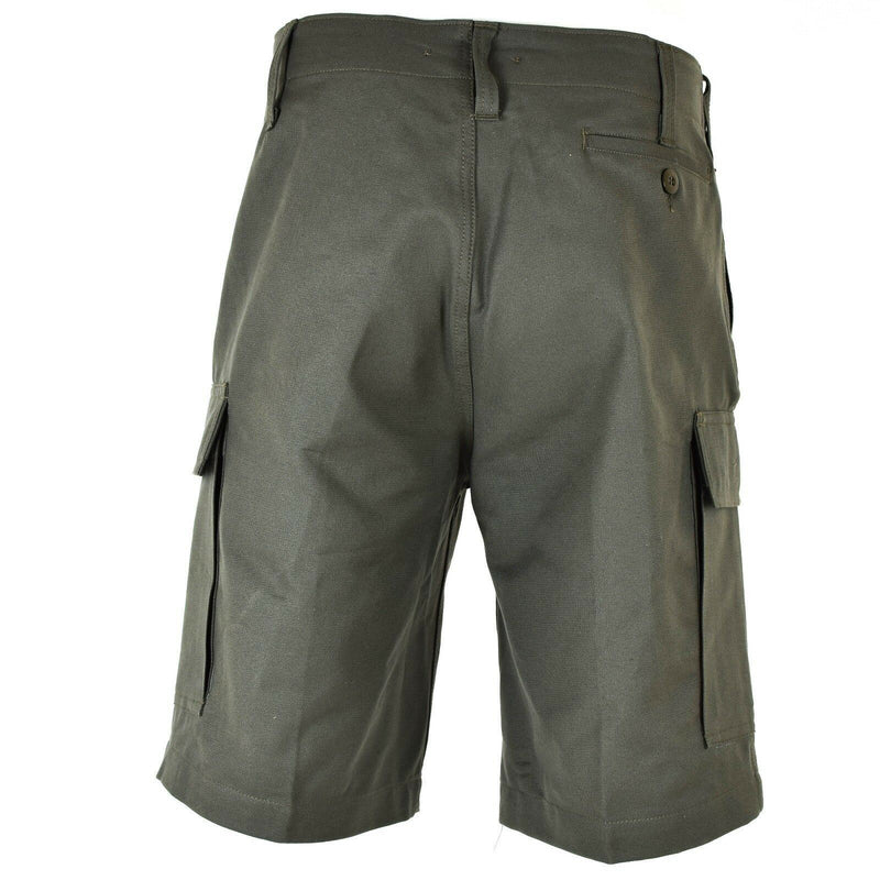 SHORT MOLESKIN OD authentique de l'armée allemande, cargo durable pour homme, été, OLIVE, NEUF