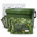 CONVAR Feldküche Kit alimentaire d'urgence 72 heures, alimentation 3 jours, chauffe-eau 6 L