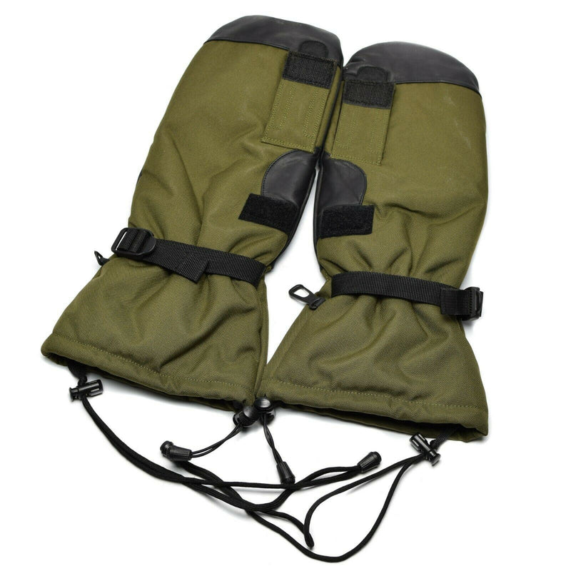 Mitaines d'origine de l'armée néerlandaise Olive Gants militaires Gore-Tex à doigt de gâchette