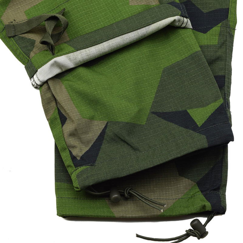 Pantalon de combat de style militaire suédois de marque TACGEAR Splinter camouflage cargo ripstop