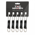 Pentagone Tactique 5mm Mousquetons En Aluminium Clips 5 Pack Camping En Plein Air Porte-clés