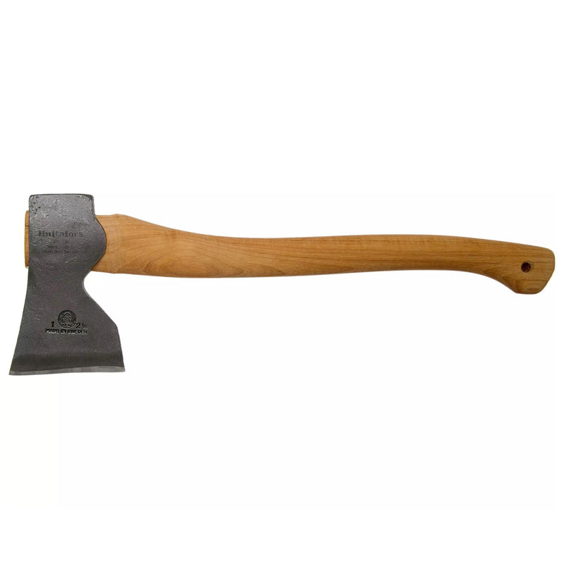 Hache de charpentier HULTAFORS SY SV en acier au carbone avec manche en bois d'hickory durable