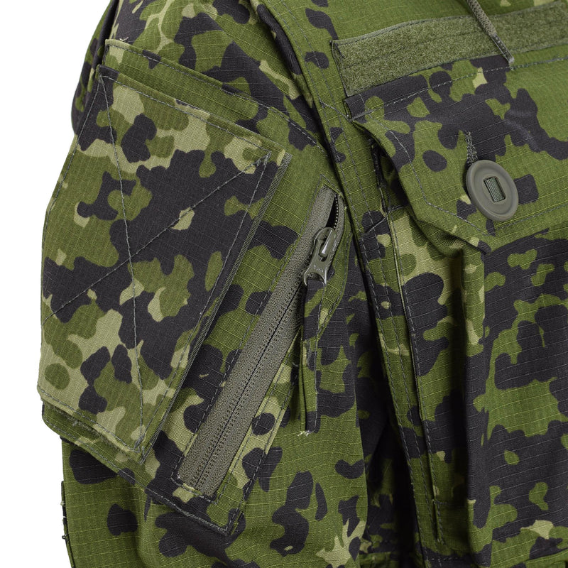 Veste de style militaire danoise de marque TACGEAR, ripstop, camouflage commando M84