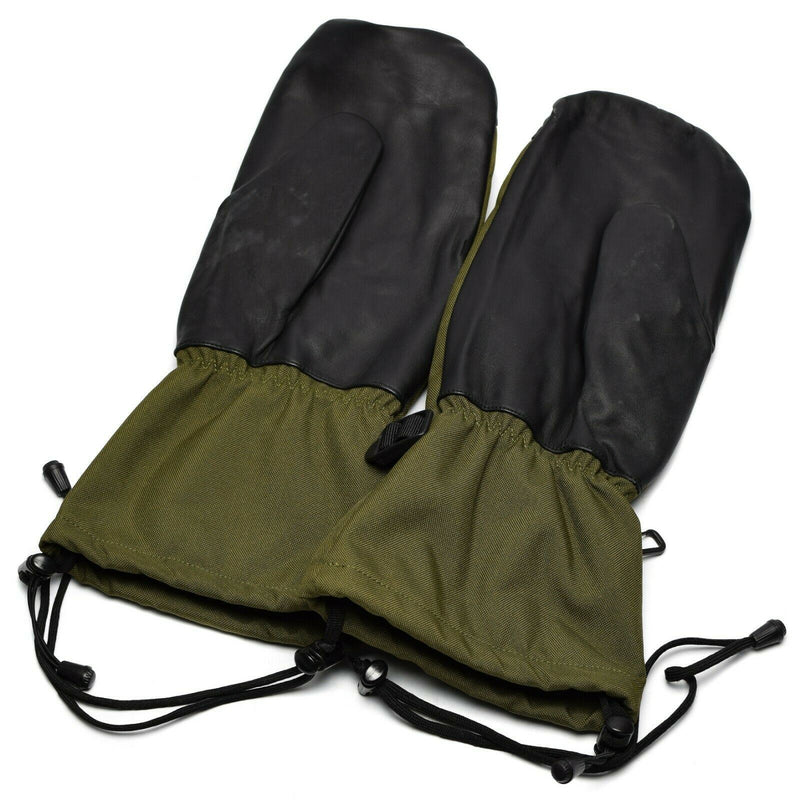 Mitaines d'origine de l'armée néerlandaise Olive Gants militaires Gore-Tex à doigt de gâchette