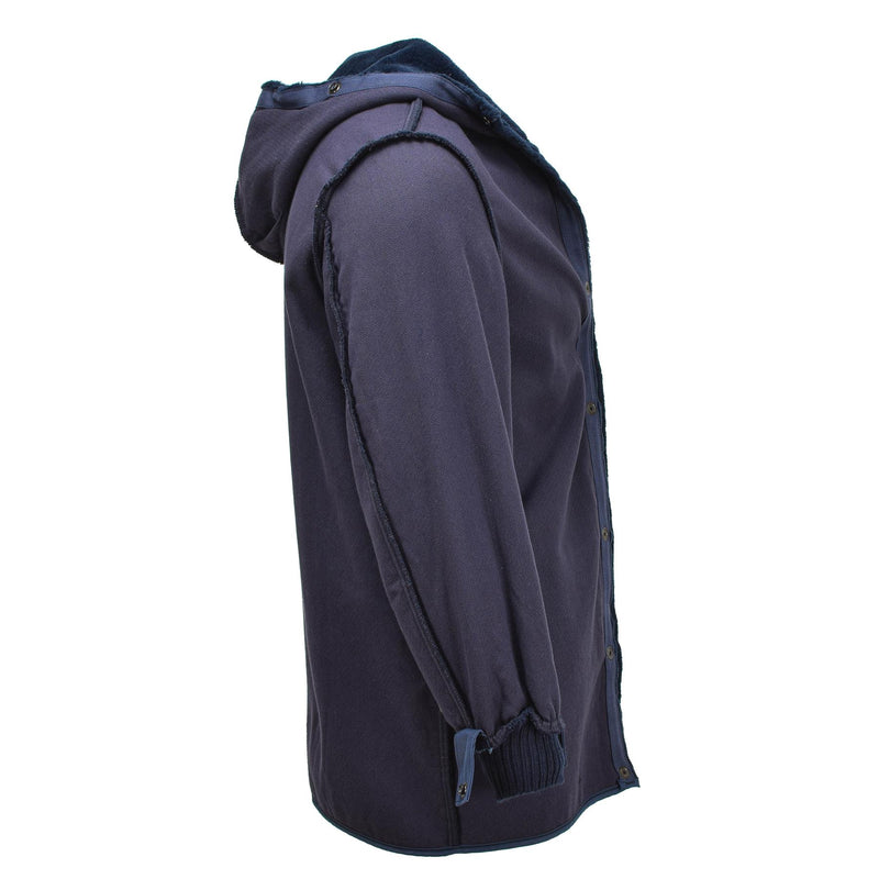 Doublure de parka d'origine de l'armée néerlandaise, doublure de combat chaude d'hiver à capuche