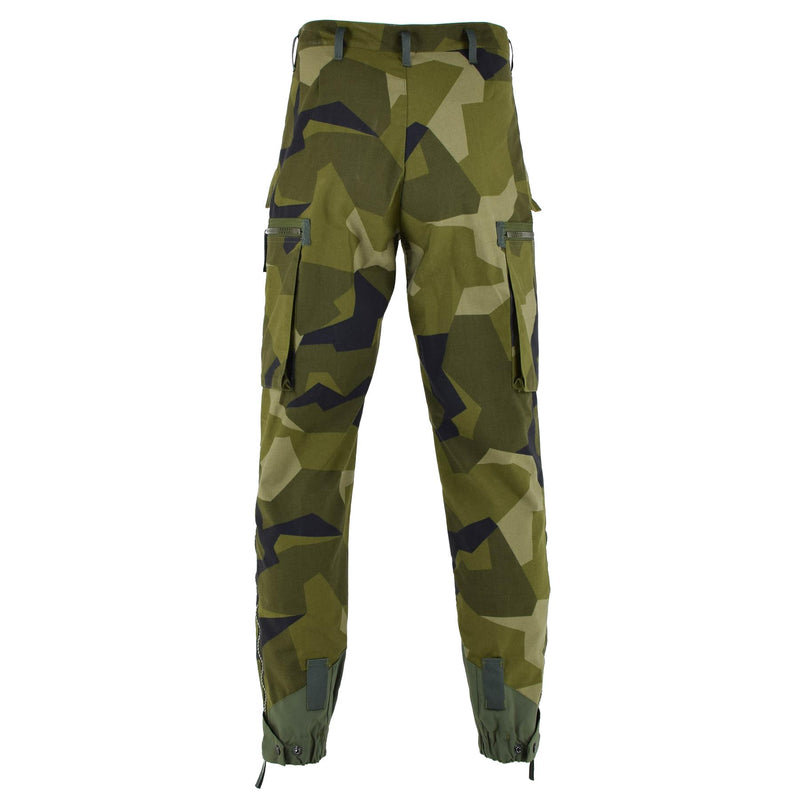Pantalon de combat de campagne BDU d'origine suédoise M90 ​​camouflage Splinter