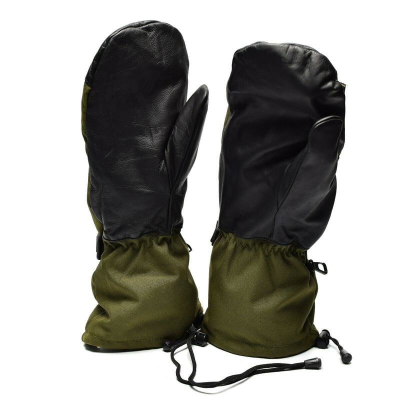 Mitaines d'origine de l'armée néerlandaise Olive Gants militaires Gore-Tex à doigt de gâchette