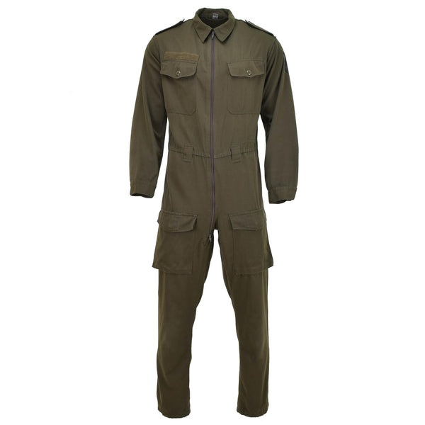 Combinaison de travail militaire autrichienne originale BH pour homme, combinaison de mécanicien en polycoton, olive