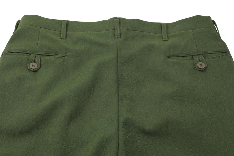 Pantalon militaire suédois d'origine, pantalon vert à plis sur le devant, pantalon à étriers NEUF