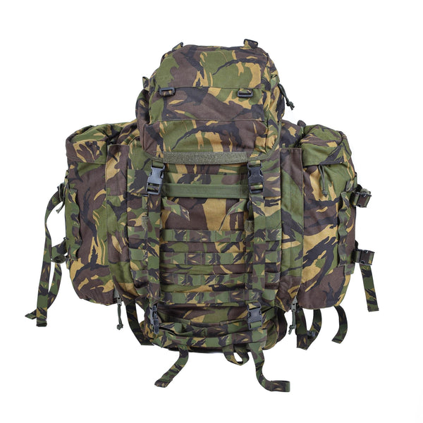 Sac à dos militaire néerlandais authentique modèle DPM sac à dos de combat 60L sac à dos tactique