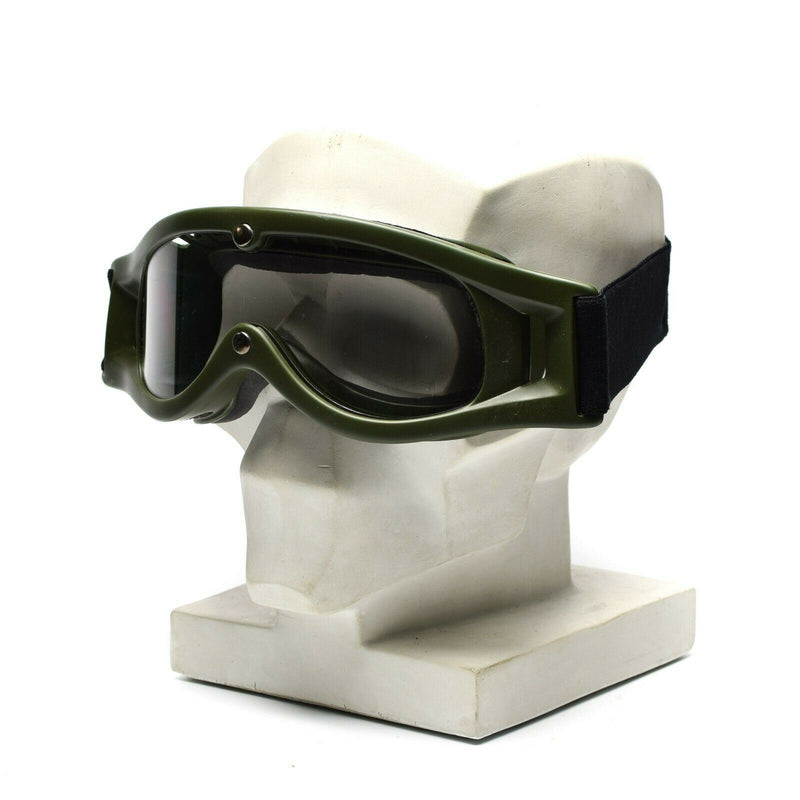 Lunettes de protection des yeux authentiques de l'armée néerlandaise, verres militaires, soleil, sable, vent, NEUF