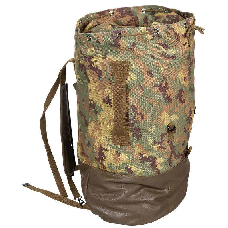 Sac à dos de combat tactique militaire italien d'origine Vegetato camo 40L NEUF