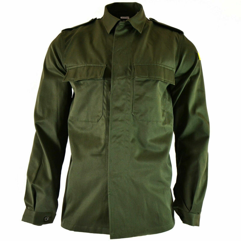 Véritable veste de campagne militaire belge BDU chemise olive militaire combat NEUF
